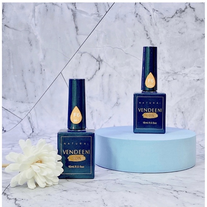 Sơn gel nhũ flash vendeeni 2 màu vàng bạc chính hãng