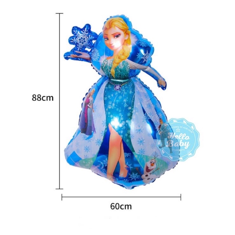 (miễn ship) Bóng trang trí hình con hổ , bóng hình elsa, bóng hình công chúa bale,bóng hình kitty,bóng hình khủng long