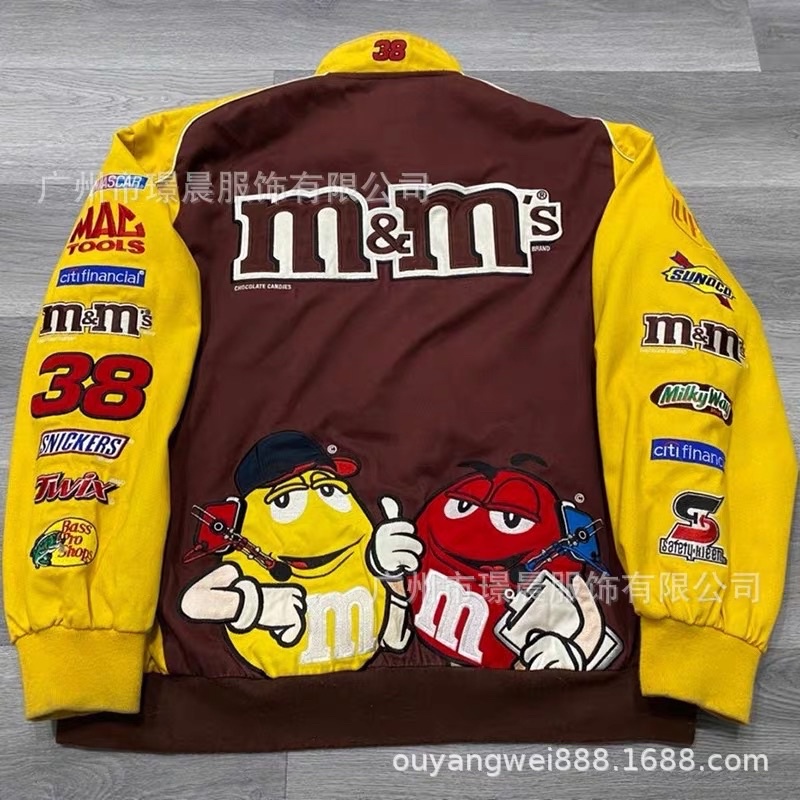 Áo khoác racing m&m