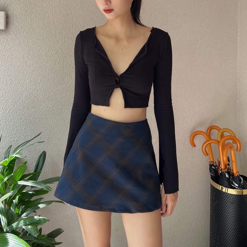 Chân váy caro | lacey skirt
