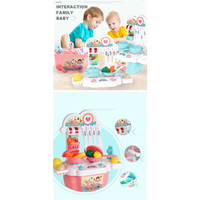 WO·WO Đồ chơi trẻ em Cắt Trái Cây mini Có Nhạc Cho Bé
