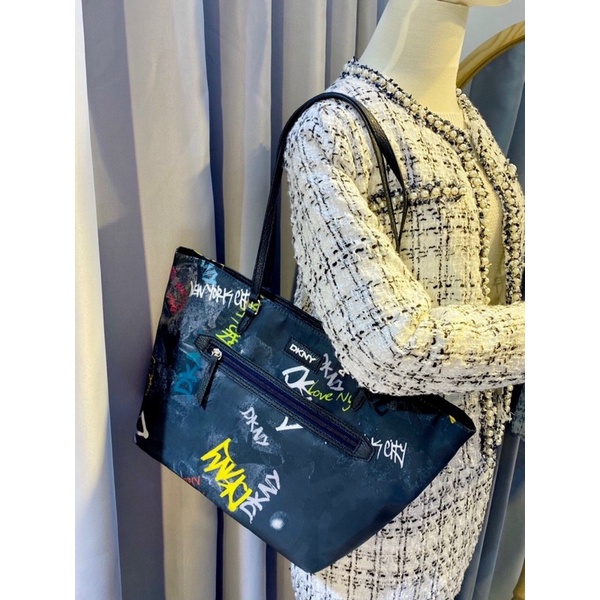 Túi Tote DKNY CASEY medium canvas