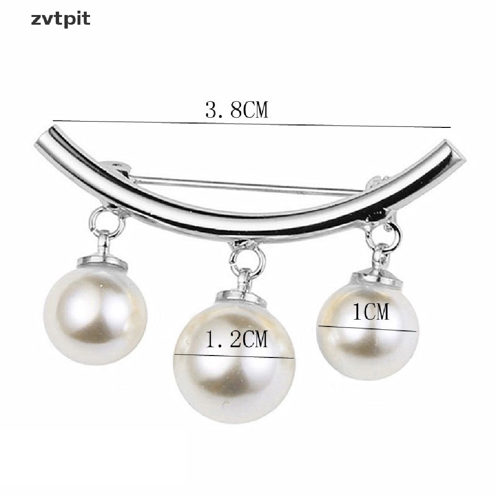 [ZVPT] Ghim Cài Dây Đính Ngọc Trai Cố Định Áo Len Cardigan DSF Thời Trang