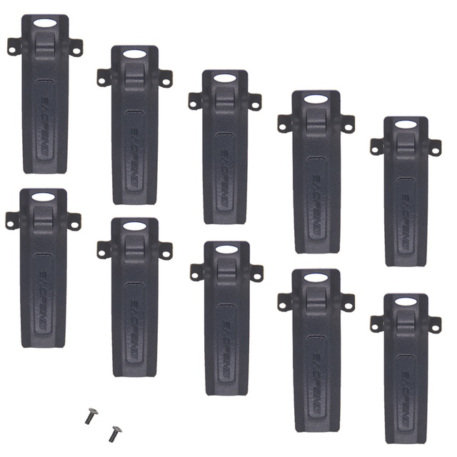 BAOFENG Set 10 Kẹp Thắt Lưng UV-82 Chuyên Dụng Cho Bộ Đàm UV-8D UV-82HP UV-8 5RE Plus 5RA