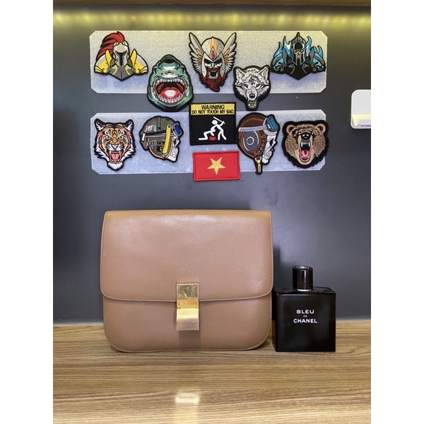 Túi si da thật Celine