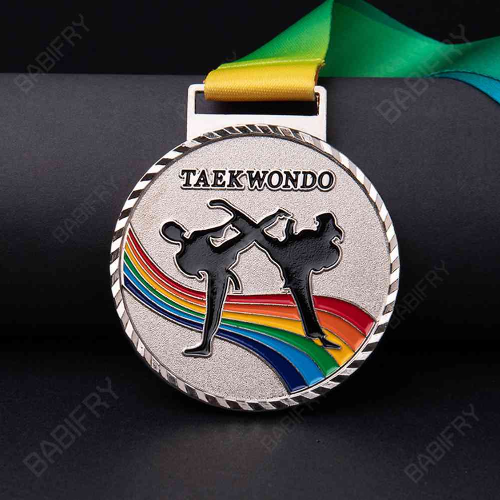 Đồ Chơi Huy Chương Câu Cá / Taekwondo Bằng Đồng Màu Vàng / Bạc