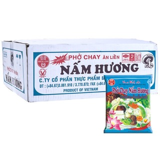 Thùng 30 gói phở chay nấm hương bích chi