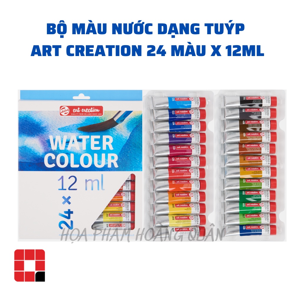 Các bộ màu nước Hà Lan - Art Creation 12/24 màu