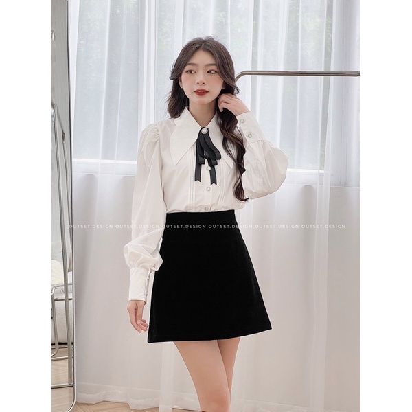OUTSET - Chân váy corset siêu ha.ck eo tôn dáng