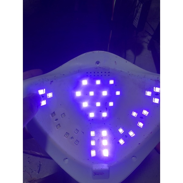 Bóng UV Led Bước Sóng Kép cho máy hơ gel Bóng sịn KHUNG ĐỒNG