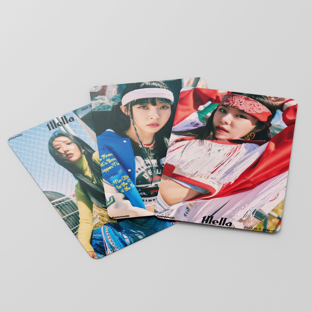 Mamamoo Album MIC ON Photocard Lomo Card Postcard