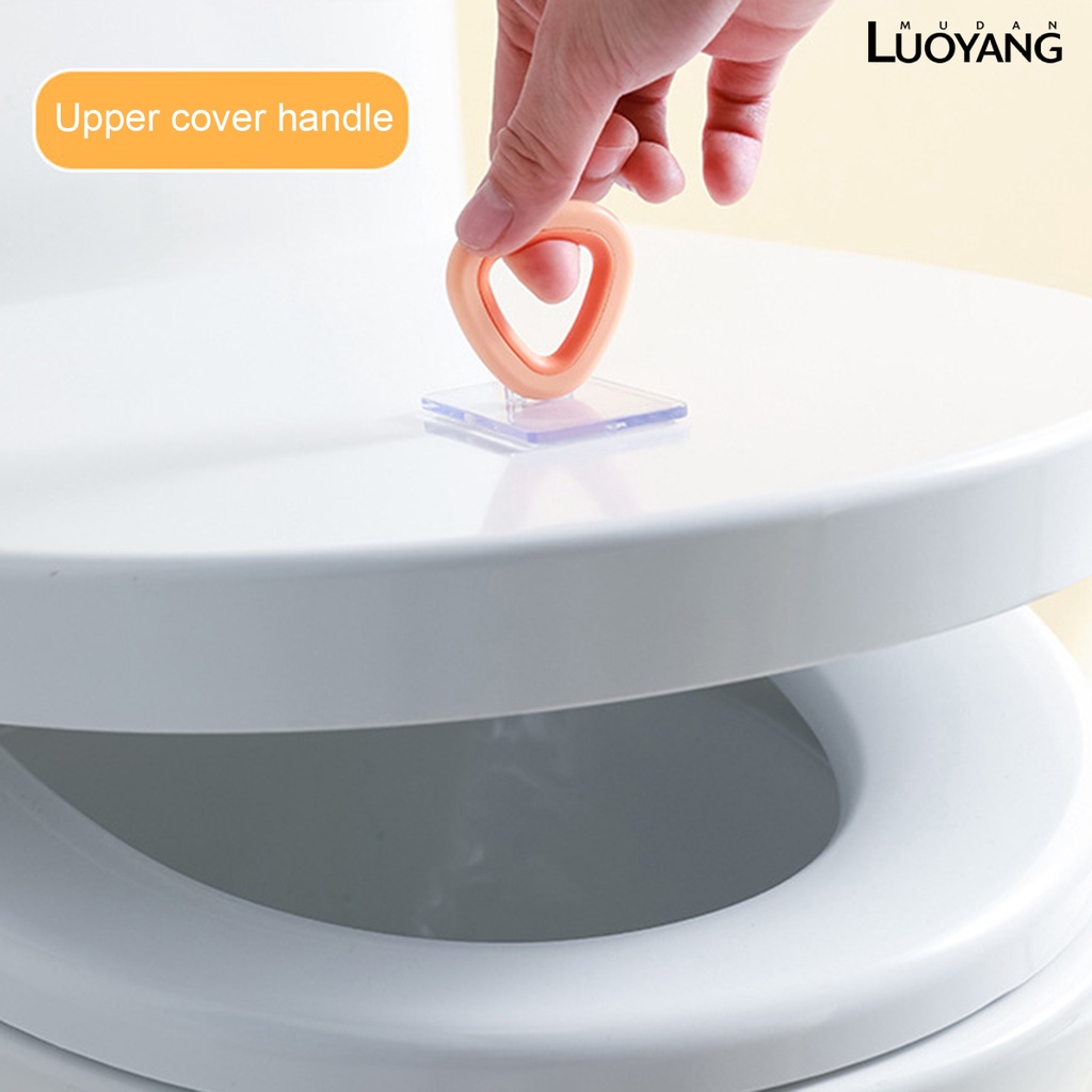 Miếng Dán Nâng Nắp Bồn Cầu Bằng ABS Chống Trượt Lâu Trôi