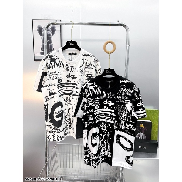 Áo Phông Nam DG hoạ tiết tỉ mỉ - Áo Phông Nam