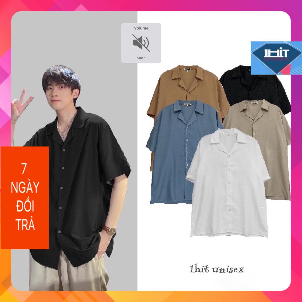 Áo sơ mi tay ngắn Cổ Vest 1hit_Unisex