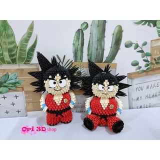 Songoku - origami 3d handmande