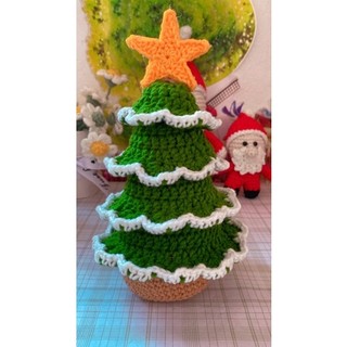 Cây thông Noel handmade từ len sợi