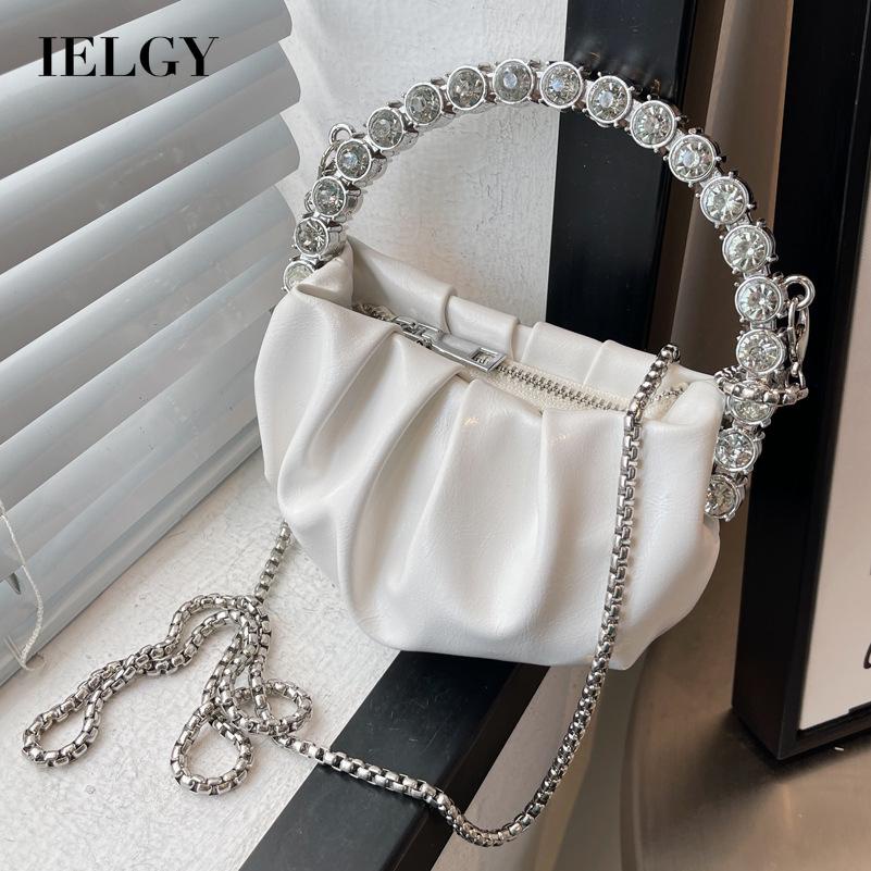 Túi Đeo Vai mini Kết Cấu Cao Cấp Có Dây Xích Thời Trang Cho Nữ