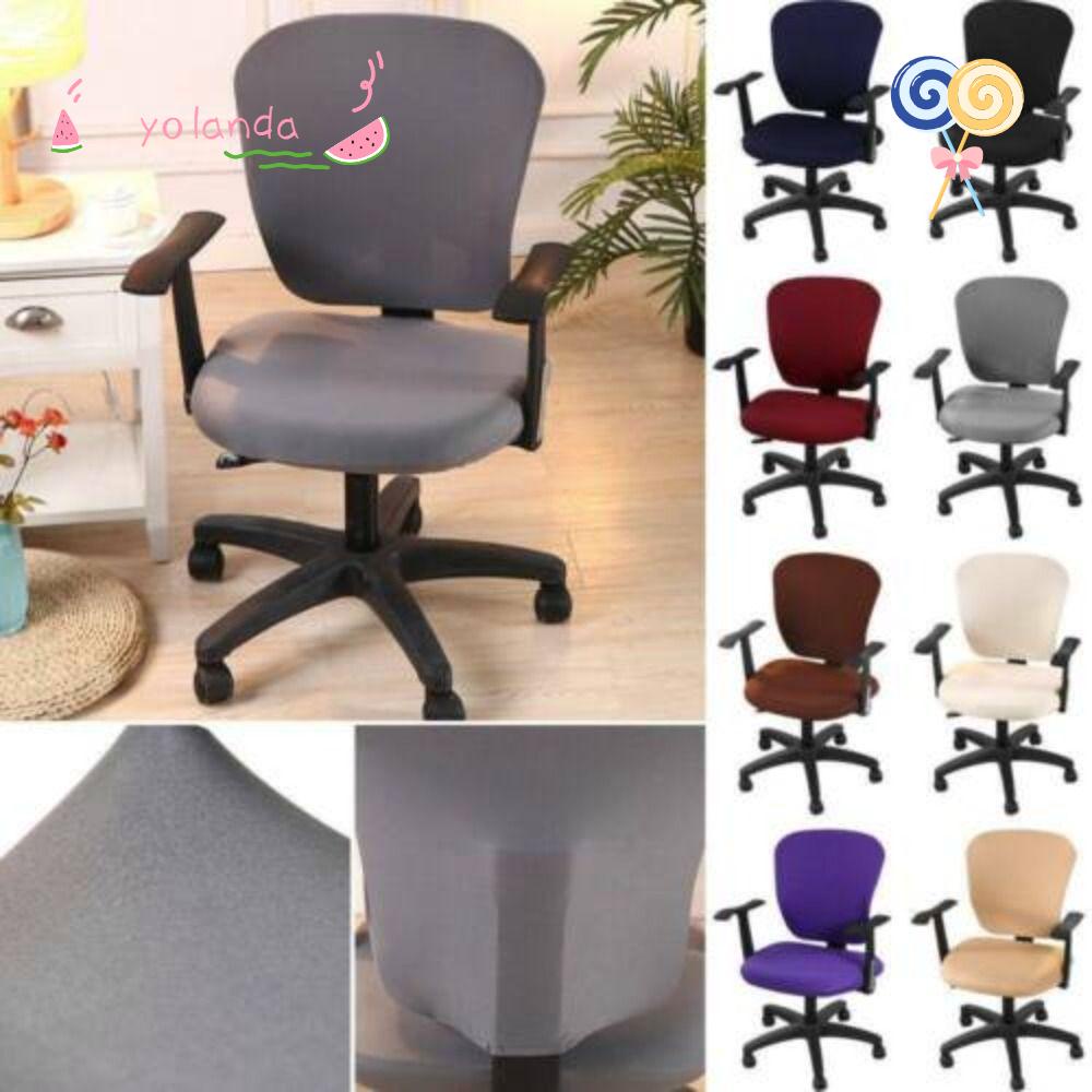 Bộ 2 Vỏ Bọc Ghế Ngồi Bàn Làm Việc / Máy Tính Thiết Kế Độc Đáo Tiện Dụng