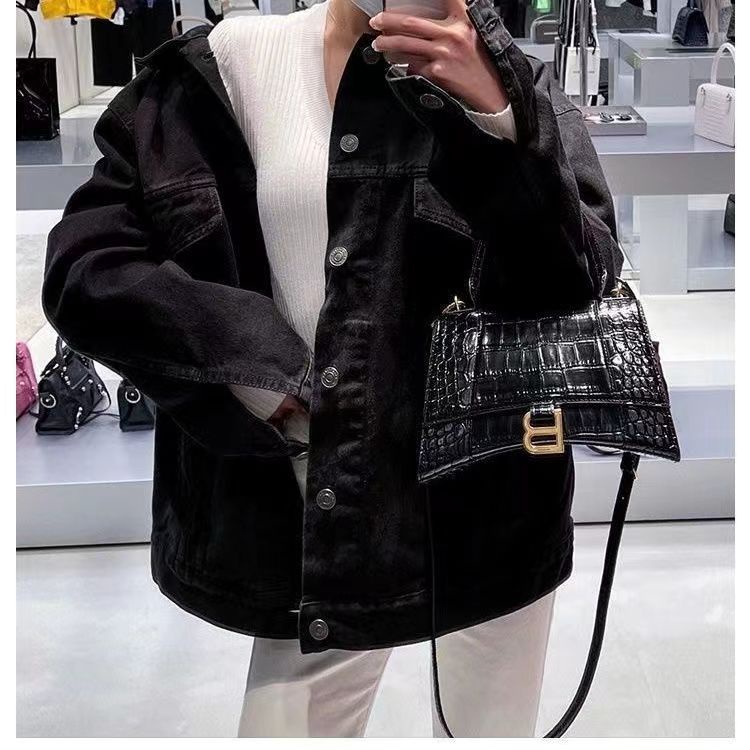Túi Xách Đeo Vai Da Cá Sấu Thật Phong Cách Ins Thời Trang Cho Nữ