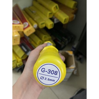 Que hàn inox g 308 gemini đầy đủ kích thước 1kg