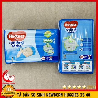 Tã Dán Sơ Sinh Huggies Newborn Bọc Kén Con Tằm Size XS40 Miếng