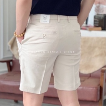 Quần Tây Short Nam Basic Dễ Mix BEACON DENIM Form Slim Fit Trẻ Trung Mã 08