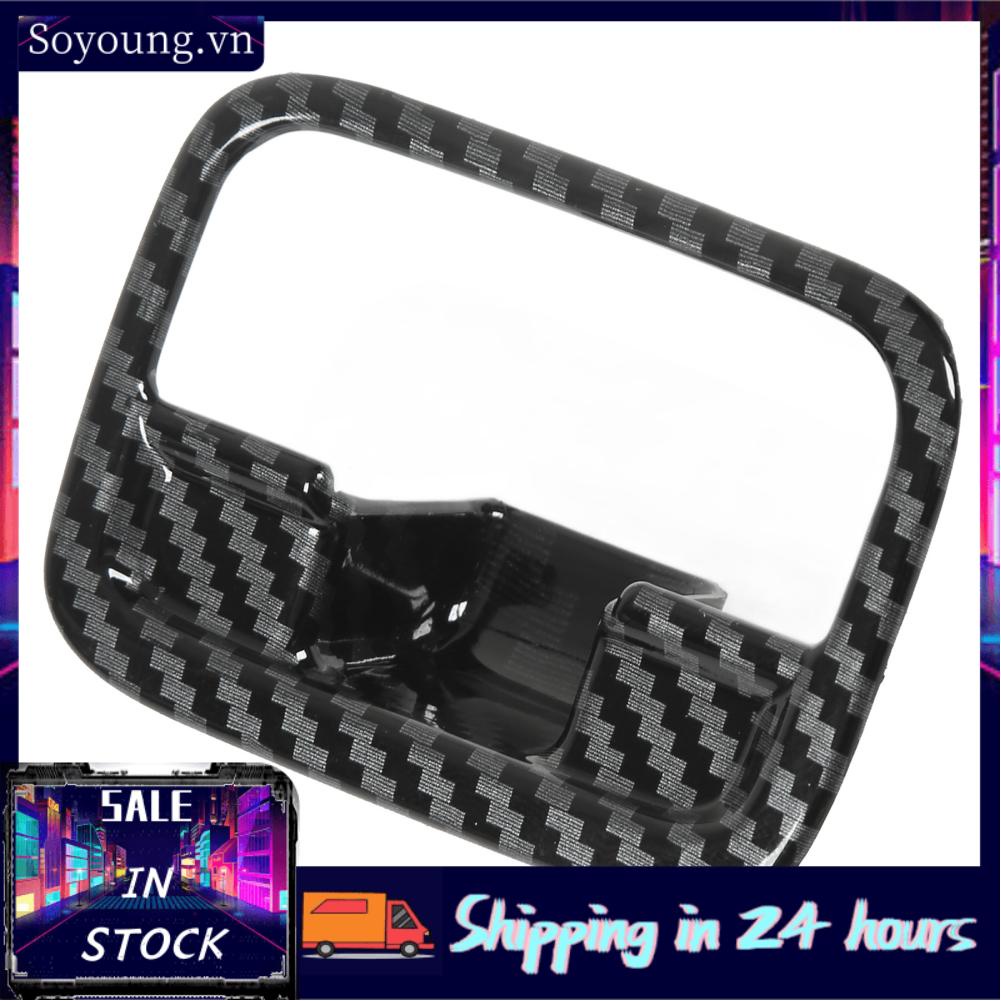 Soyoung Electronic Handbrake Panel Trim Carbon Fiber Color Replacement for Mercedes‑Benz C‑class W206 2022 and Up