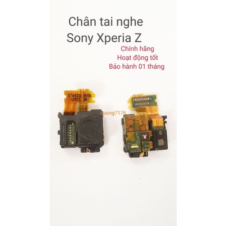 Chân Tai Nghe Sony Xperia Z Chính Hãng