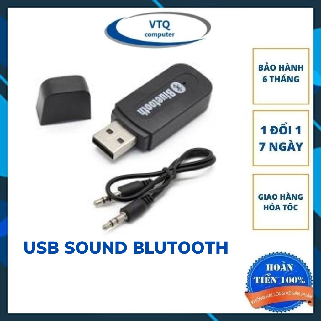 Usb bluetooth,usb sound blutooth Chuyển Loa Thường thành Loa Bluetooth