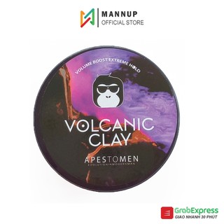 Sáp vuốt tóc nam volcanic clay 80ml - wax tạo kiểu cao cấp, hương thơm dịu nhẹ
