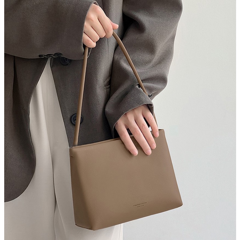 Túi xách nữ công sở khoác vai, kẹp nách da PVC thời trang phong cách trẻ trung, hàng loại 1