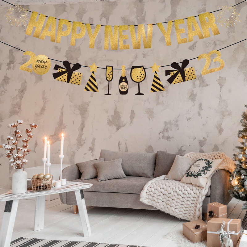 Banner Trang Trí Chúc Mừng Năm Mới 2023 2023