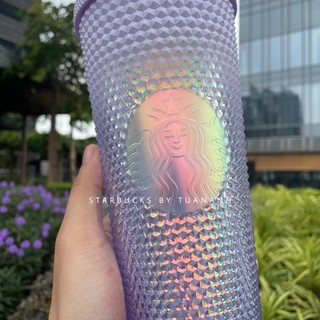 [Chính hãng] Ly Starbucks Studded Iridescent Purple 710ml
