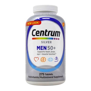 (DATE 8/2023)Vitamin Dành Cho Nam Giới Trên 50 tuổi Centrum Silver Men 50+ 275 Viên