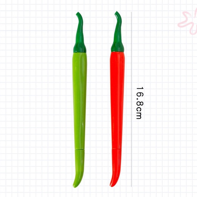 Cái bút Hình quả ớt bút gel văn phòng phẩm sáng tạo món quà dễ thương phần thưởng đồ dùng học sinh Văn phòng phẩm