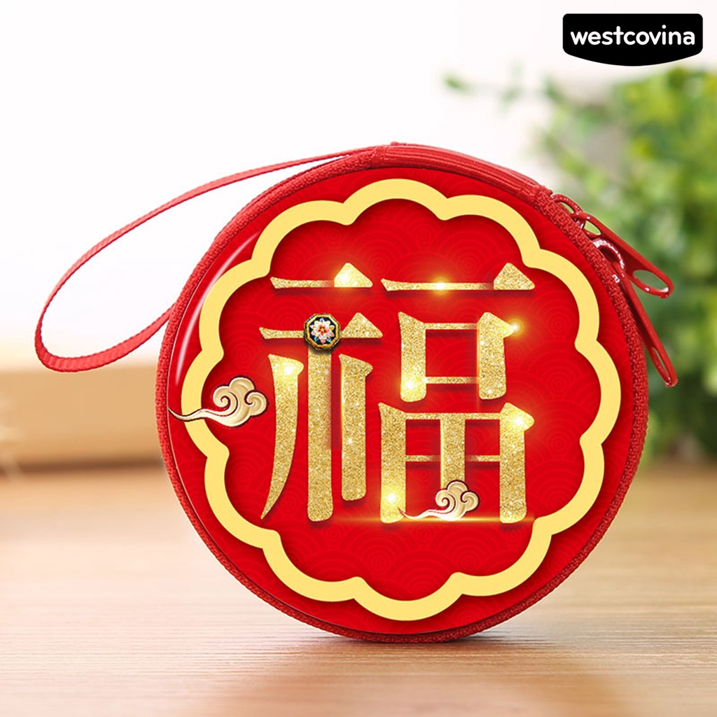 [Hot]☃Ví Khóa Kéo May Mắn Cho Bé