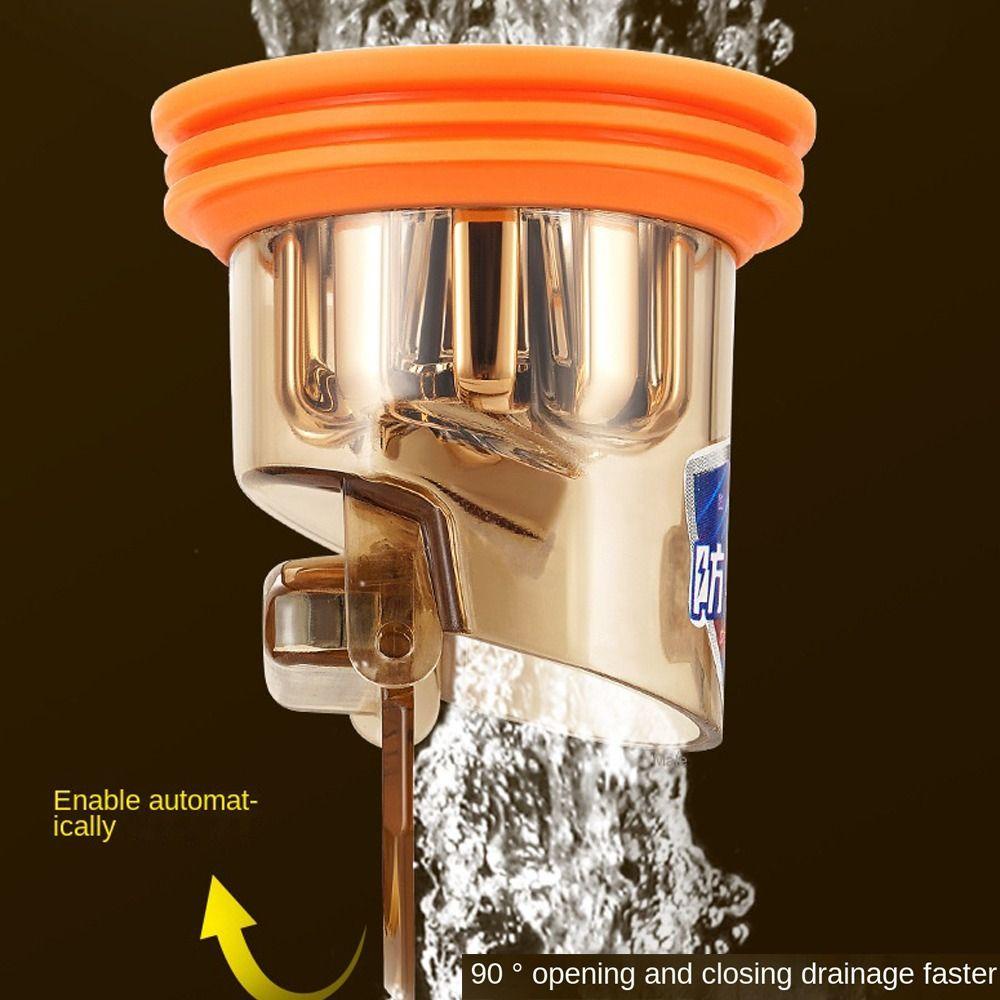 TEAVN Nút Chặn Cống Thoát Nước Sàn Nhà Bếp Chống Mùi Hôi Chống Côn Tiện Dụng