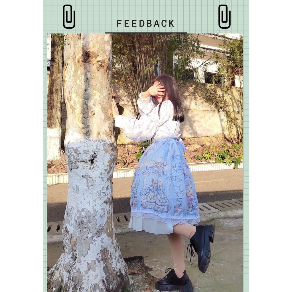 Váy lolita in hình thủy thủ mặt trăng dễ thương, VIDEO TỰ QUAY