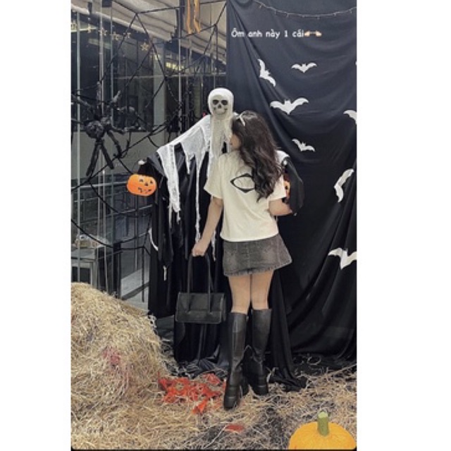 | 𝐒𝐜𝐮𝐥 𝐓𝐞𝐞 𝐁𝐚𝐁𝐲 | Áo boxy baby.