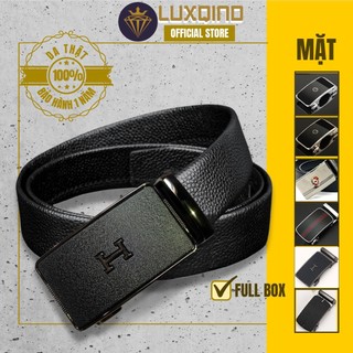 Thắt lưng nam da bò luxqind fashion cao cấp fullbox