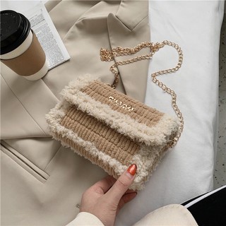 Set nguyên liệu làm túi len lông Handmade