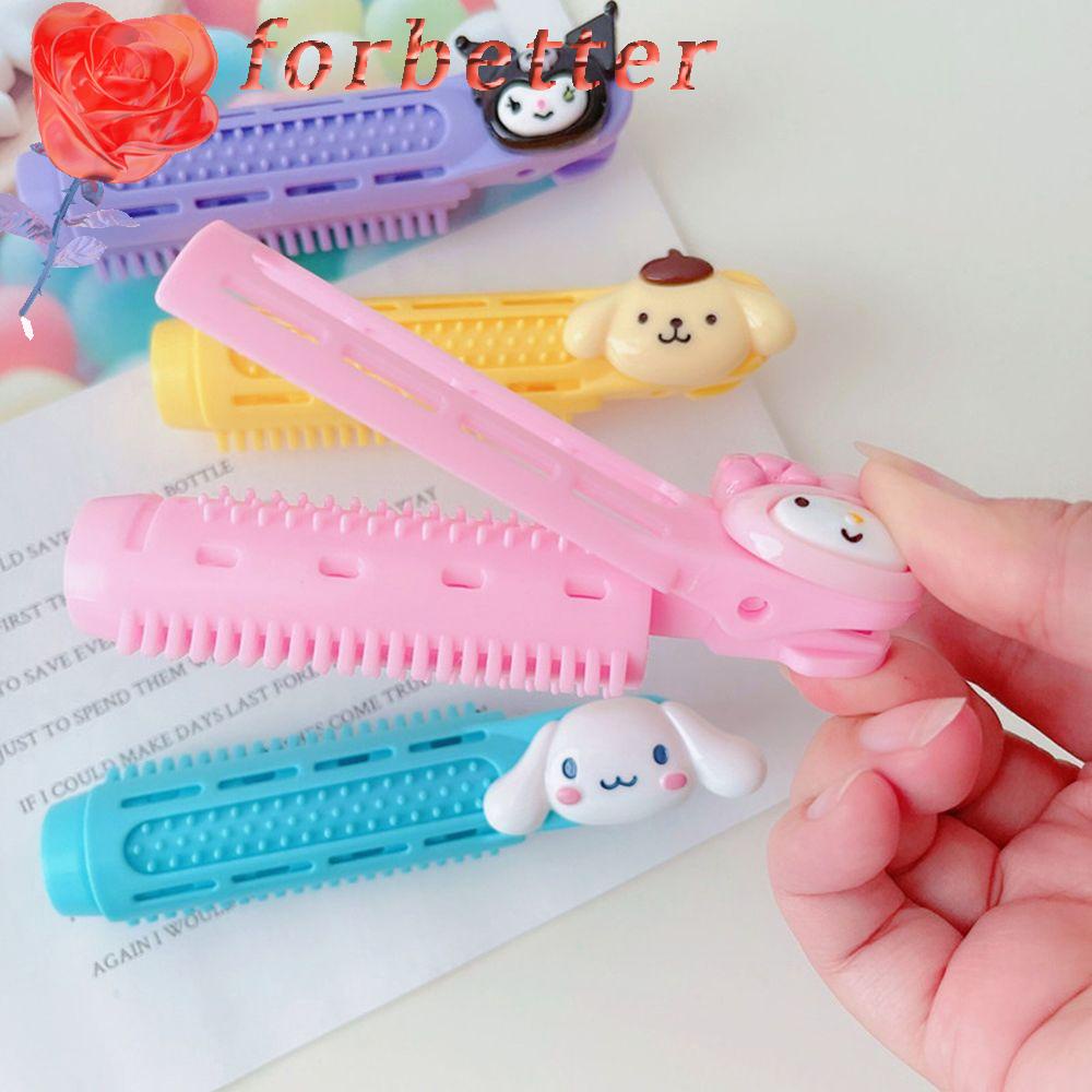 Kẹp tóc tạo kiểu nhiều màu họa tiết hoạt hình đáng yêu cho nữ