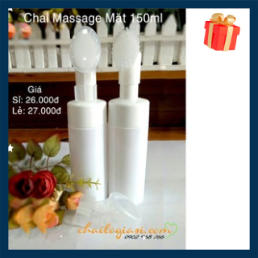 CHAI NHẤN MASSAGE TẠO BỌT 150ML