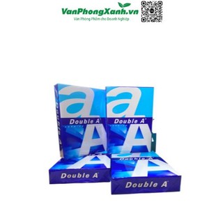Giấy in A4 Double A ĐL 80 msg (1 ream 500 tờ)