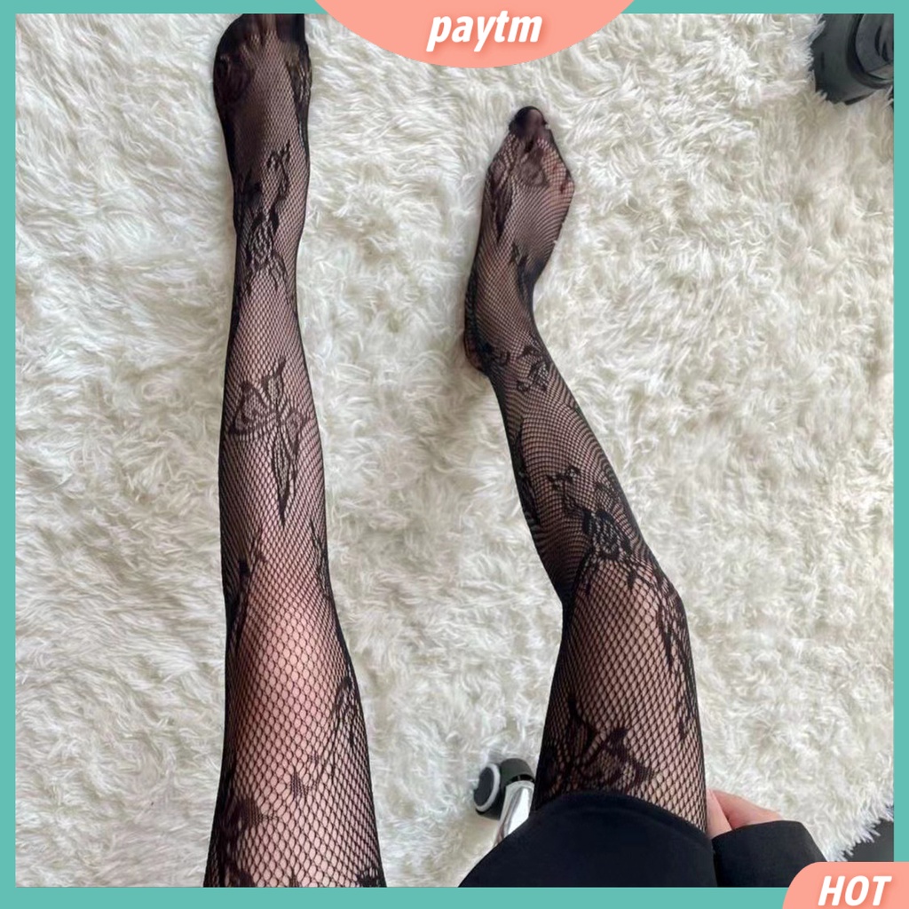 [PTM] Quần Lót Lưới Cá Siêu Mỏng Co Giãn Xuyên Thấu Hình Bướm Phong Cách Lolita Cho Nữ Cosplay