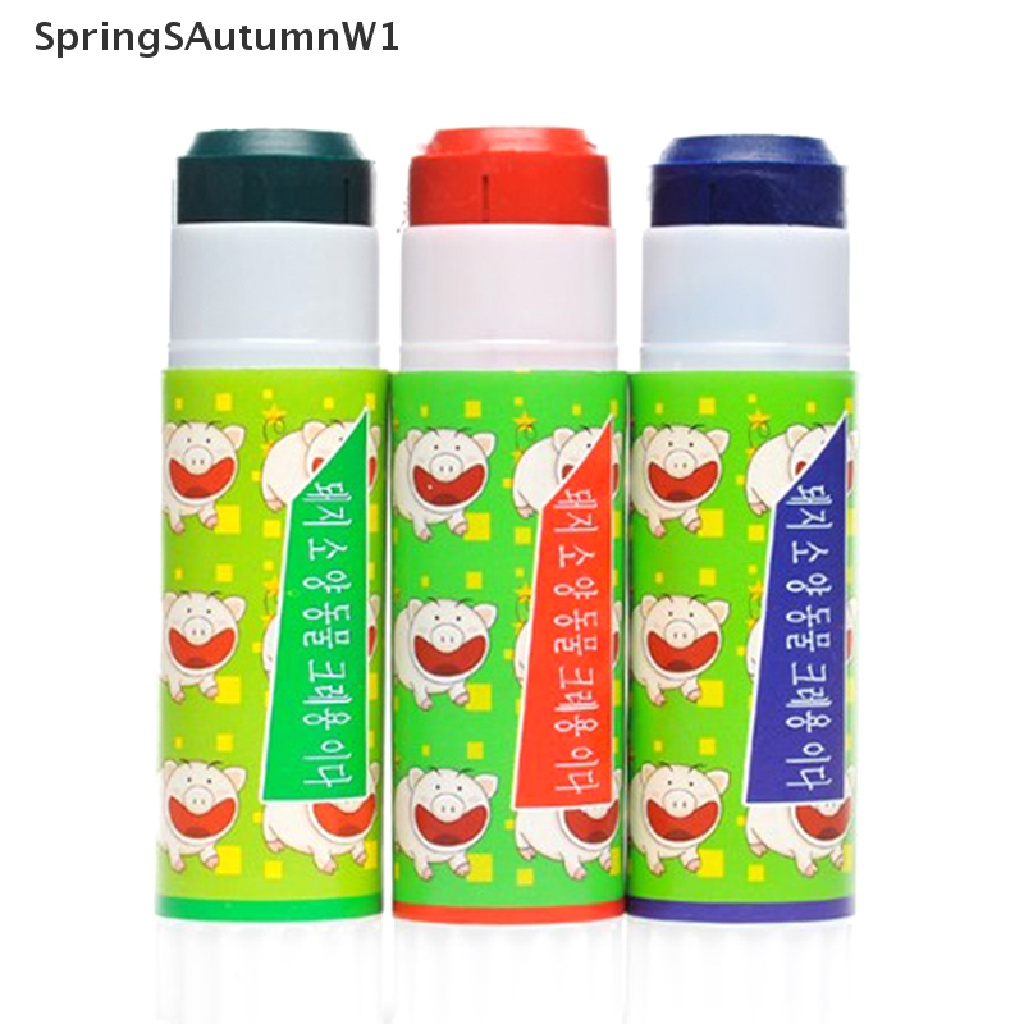 1 Bút Đánh Dấu Hình Heo / Cừu / Bò Sáp Đáng Yêu