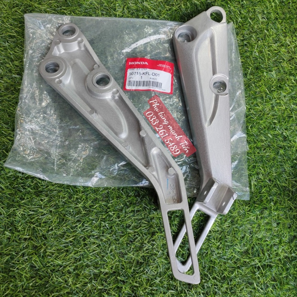 Pát nhôm gác chân dài Wave Thái 110