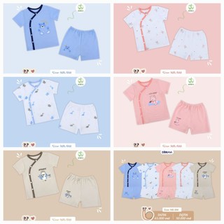 BỘ SƠ SINH CÀI CHÉOCHO BÉ TỪ 0THÁNG ĐẾN 6 THÁNG