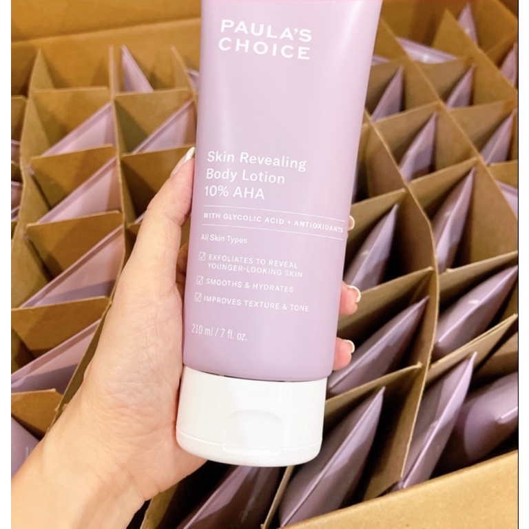 Kem dưỡng thể trắng da AHA 10% Body Lotion Paula Choice