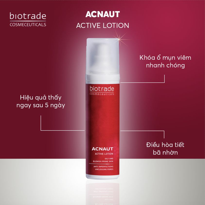 Dung dịch chấm mụn hoạt tính Biotrade Acnaut Active Lotion - The Skincare Shop